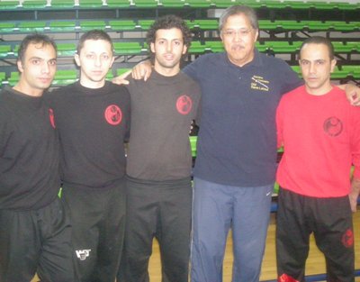 Sifu Salvatore Mezzone con GM Iadarola e GM Latosa